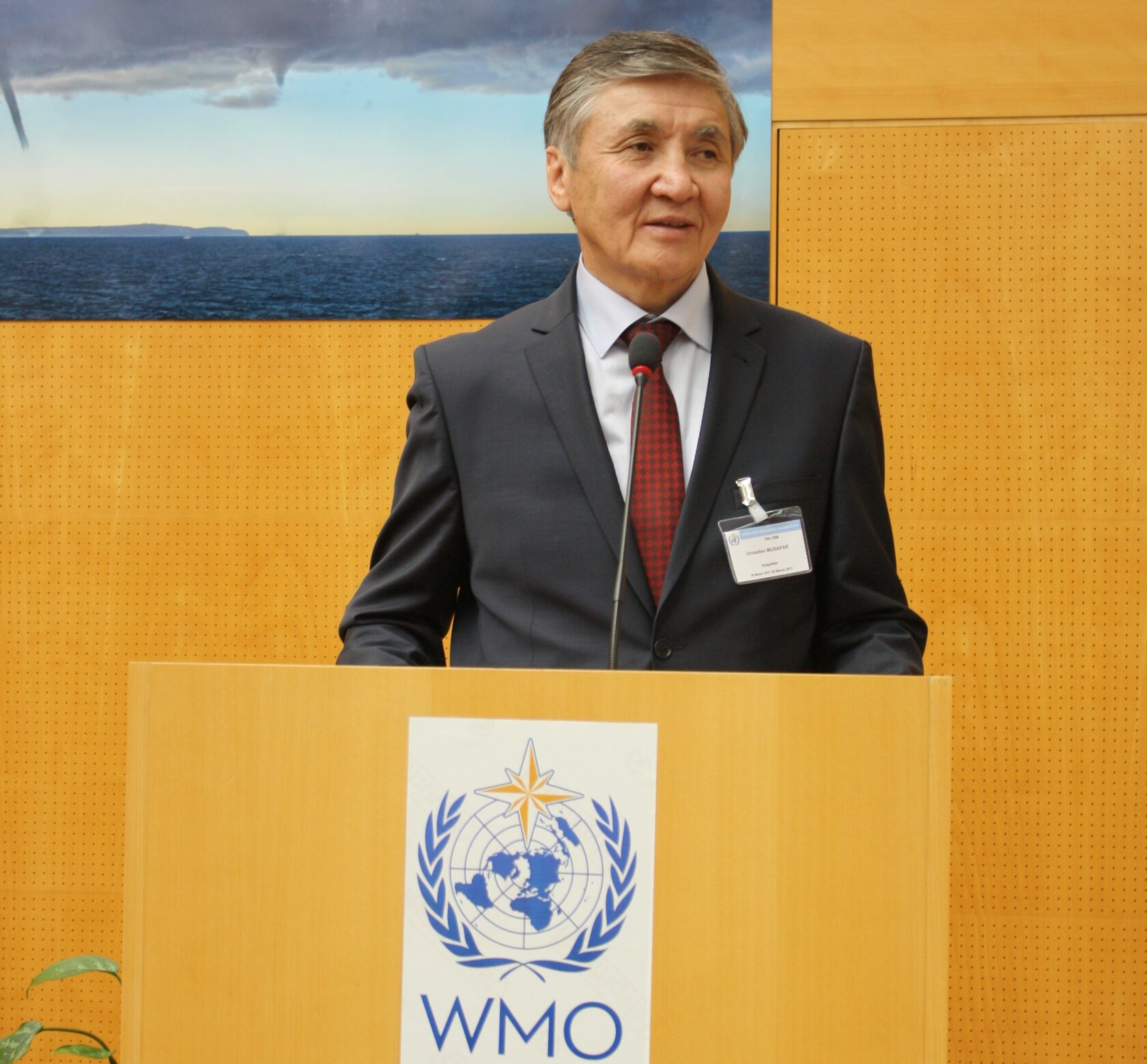Выступление в ВМО (WMO)